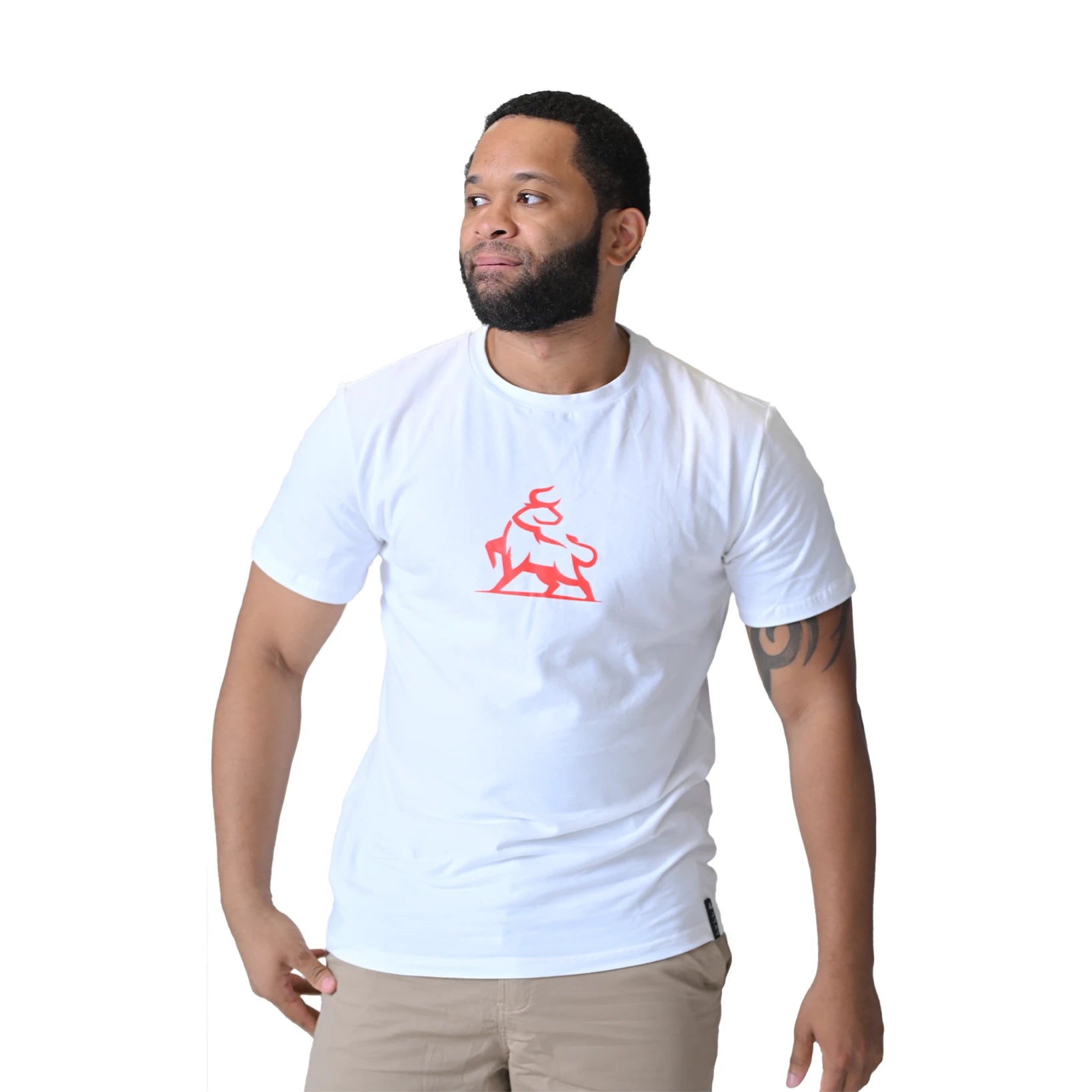 Rogue Bull White T-Shirt