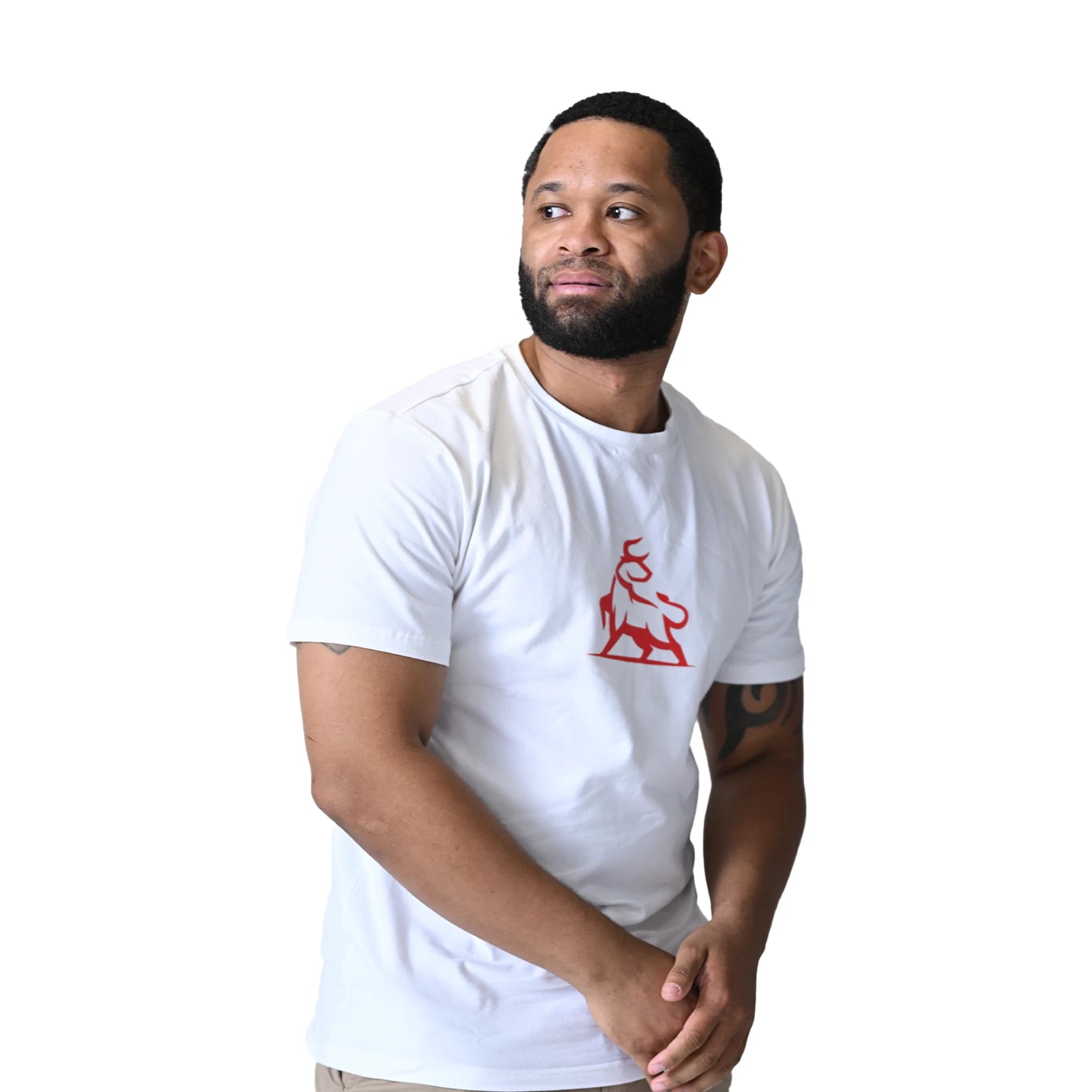 Rogue Bull White T-Shirt