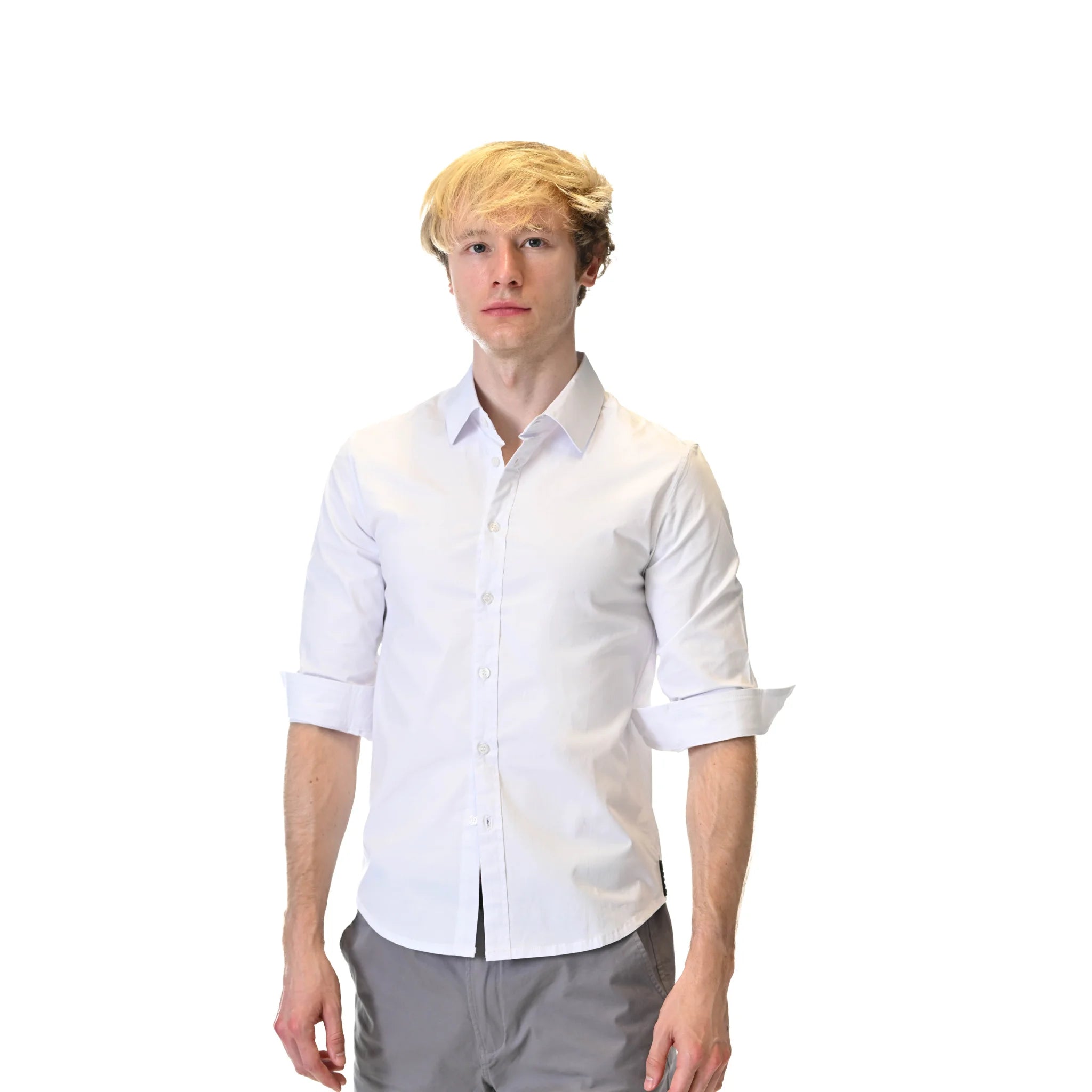 Salt Thread White Dress Shirt