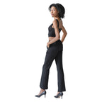 Opale Noire Black Structured Corset Top