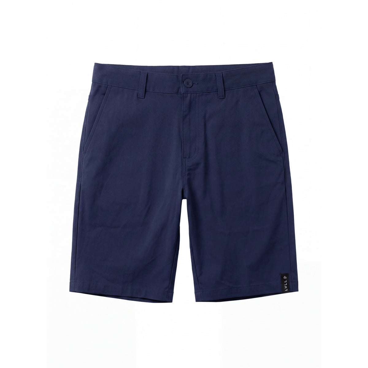 Men's Navy Blue Dress Shorts