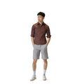 Smoke Move Light Grey Dress Shorts