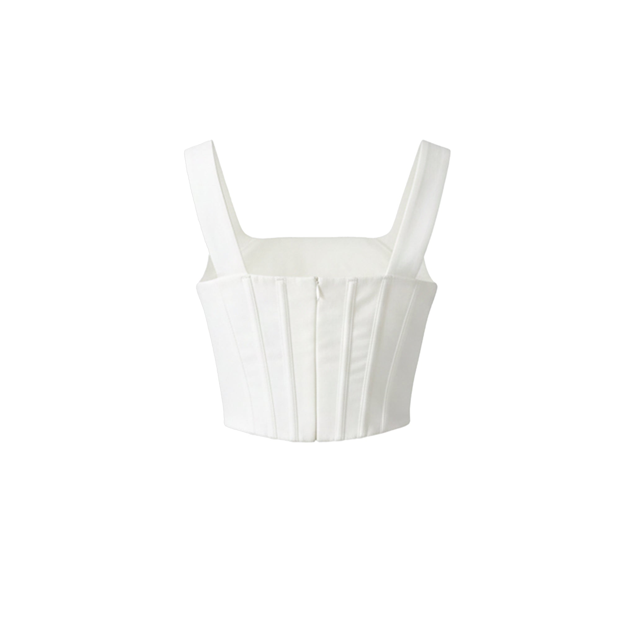 Opale Blanche White Hourglass Corset Top